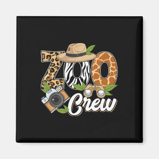 Imã Zoo Crew Safari Animals Wildlife Animal Wild Field