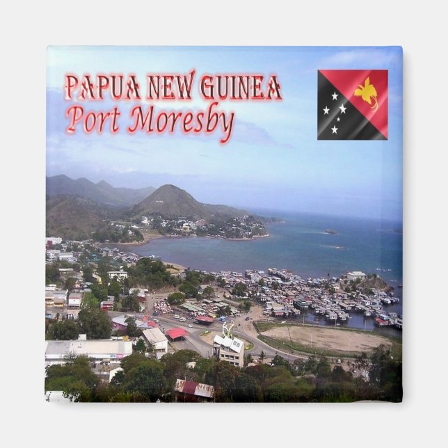 Imã zPG06 MORESBY, Papua-Nova Guiné, Oceânia, frigoríf (Frente)