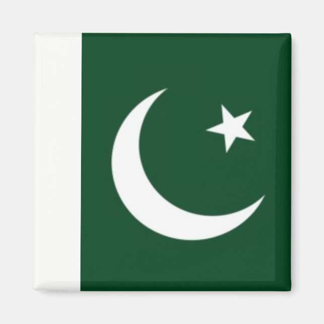 Imã zPK001 bandeira paquistanesa FLAG Pakistan, Fridge (Frente)