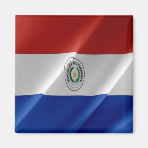 Imã zPY002 PARAGUAY, Sinalizador de onda, América, Fri