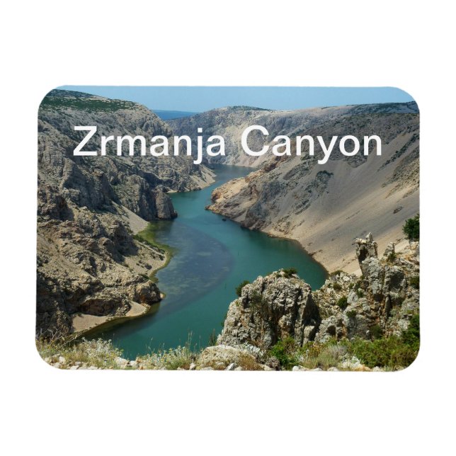 Ímã Zrmanja Canyon, Dalmácia, Croácia (Horizontal)