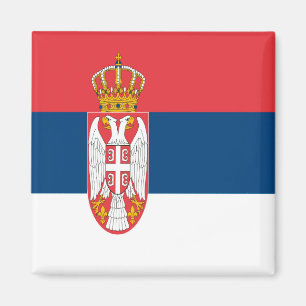 Imã zRS001 BANDEIRA SÉRVIA SÉRVIA, Europa, Geladeira