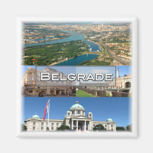 Imã zRS005 BELGRADE, Sérvia, Europa, frigorífico