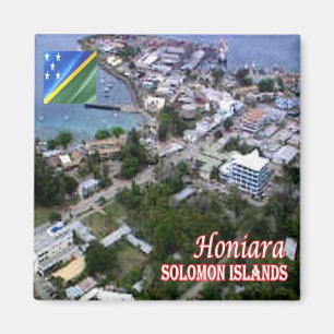 Imã zSB006 HONIARA, Ilhas Salomão, Oceânia, frigorífic