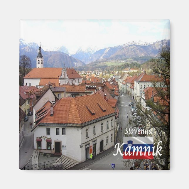 Imã zSI011 KAMNIK, Eslovênia, Europa, frigorífico (Frente)