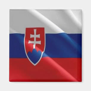 Imã zSK002 SLOVAK Waving FLAG SLOVÁQUIA, Fecho