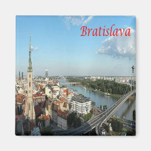Imã zSK006 BRATISLAVA, DANUBE, EslováquiaEuropa, frigo