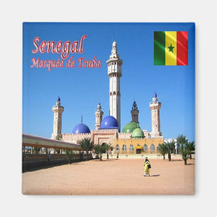 Imã zSN012 SENEGA, Touba Moschee, África, geladeira