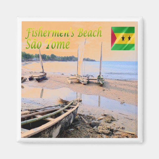 Imã ZST005 SAO TOME', Praia dos Pescadores, África, ge (Frente)