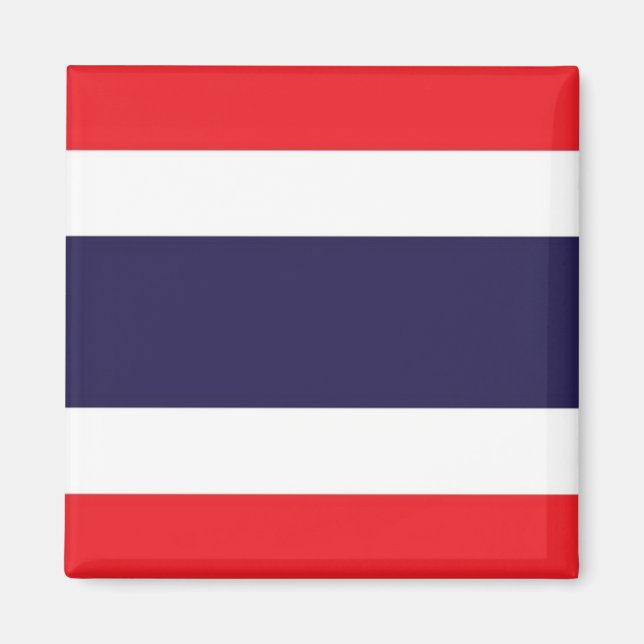 Imã zTH001 Thai FLAG Tailândia, frigorífico (Frente)