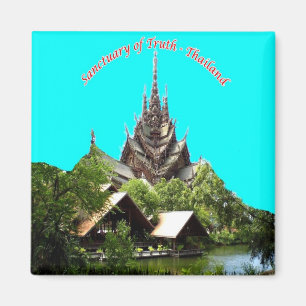 Imã zTH022 PATTAYA Sanctuary of Truth Thailand, Fridge