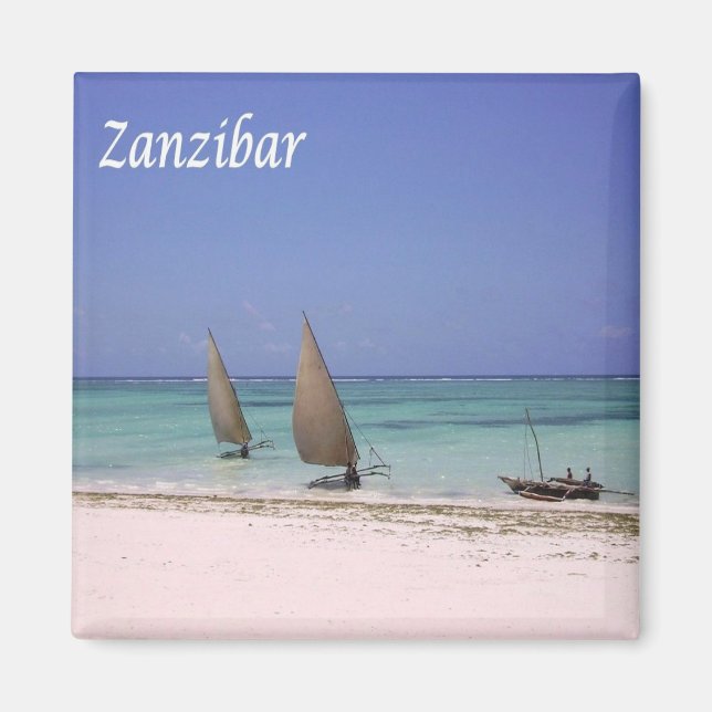 Imã zTZ015 ZANZIBAR, Tanzânia, África, frigorífico (Frente)