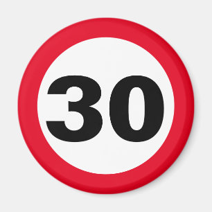 Imã zum Geburtstag 30