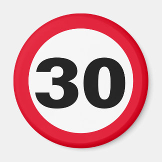 Imã zum Geburtstag 30