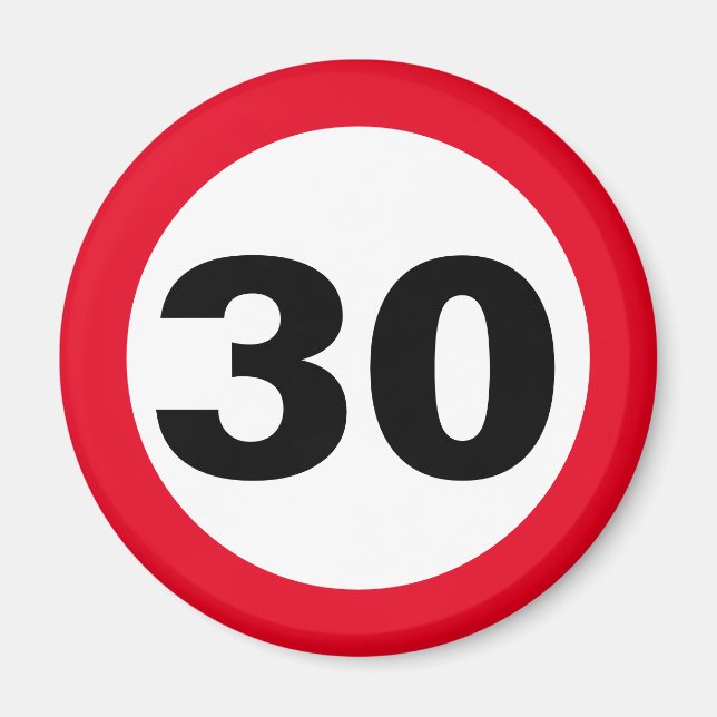 Imã zum Geburtstag 30 (Frente)