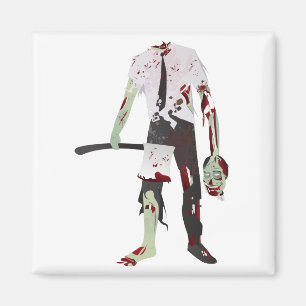 Imã zumbi assustador do halloween