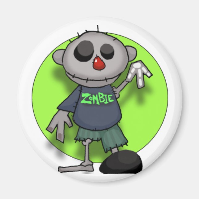 Imã zumbi zombie (Frente)