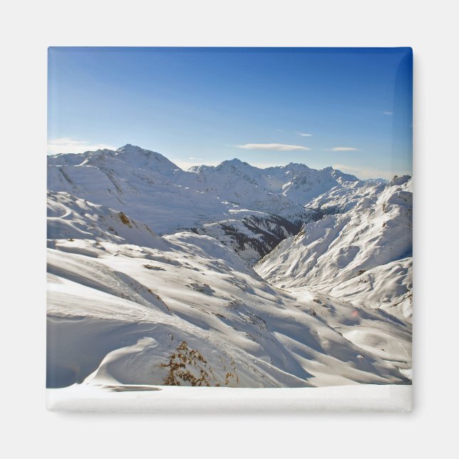 Imã Zurs Lech am Arlberg Alpes Austríacos (Frente)