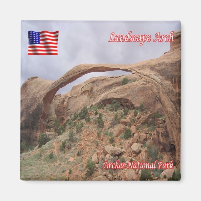 Imã zUS160 ARCHES National Park,Landscape, Utah, Fridg (Frente)