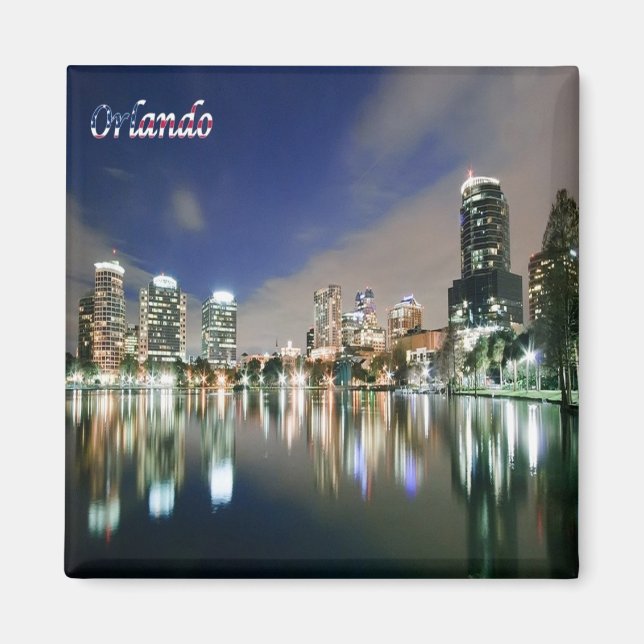 Imã zUS186 ORLANDO, Florida, Orlando, America, Fridge (Frente)