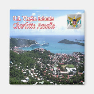 Imã zVI015 CHARLOTTE AMALIE, Ilhas Virgens, frigorífic