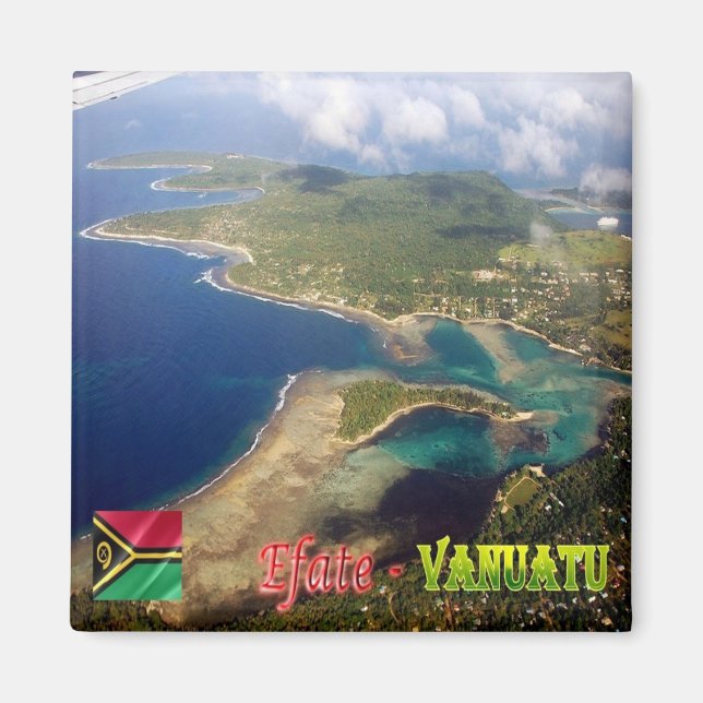 Imã zVU006 EFATE, Ilha ERAKOR, Vanuatu, Fridge (Frente)
