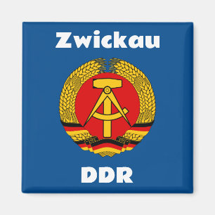 Imã Zwickau, Alemanha - Alemão Retro-Leste (DDR, GDR)