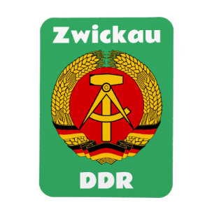 Ímã Zwickau, Deutsche Demokratische Republik, DDR, GDR