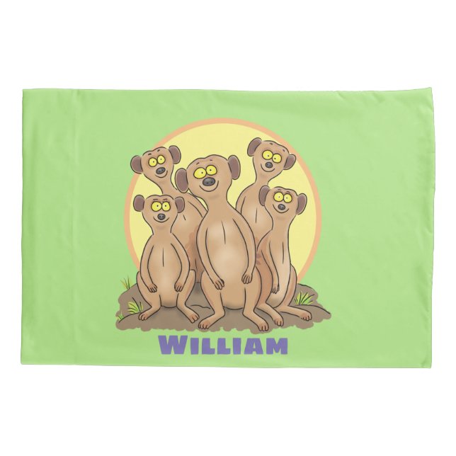 Imagem animada da família Meerkat (Verso)