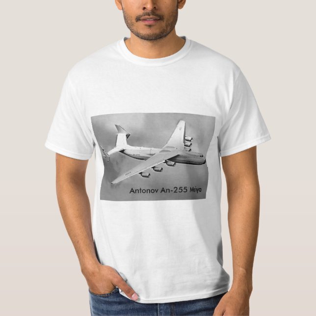 Imagem Antonov Aircraft para camiseta masculina (Frente)