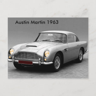 Imagem clássica do carro para o cartão