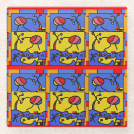 Imagem com peixes da arte moderna