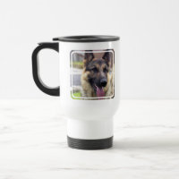 Imagem da caneca de viagem do german shepherd