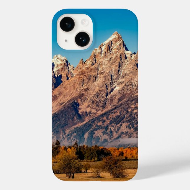 Imagem da montanha rochosa na capa do iphone (Verso)