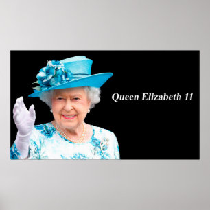 Imagem da Rainha Elizabeth II para Poster