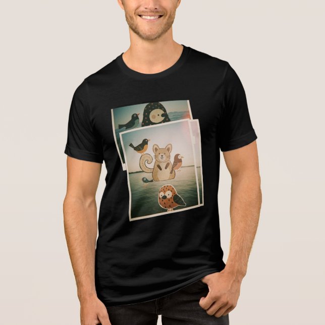 Imagem de Aves e Animais Quimológicos - Natureza-T (Frente)