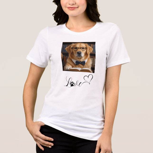 Imagem de cachorro de estimação personalizada com  (Frente)