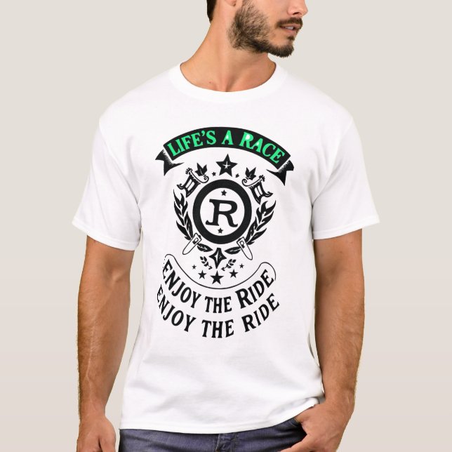 imagem de camiseta moderna que qualquer pessoa pod (Frente)