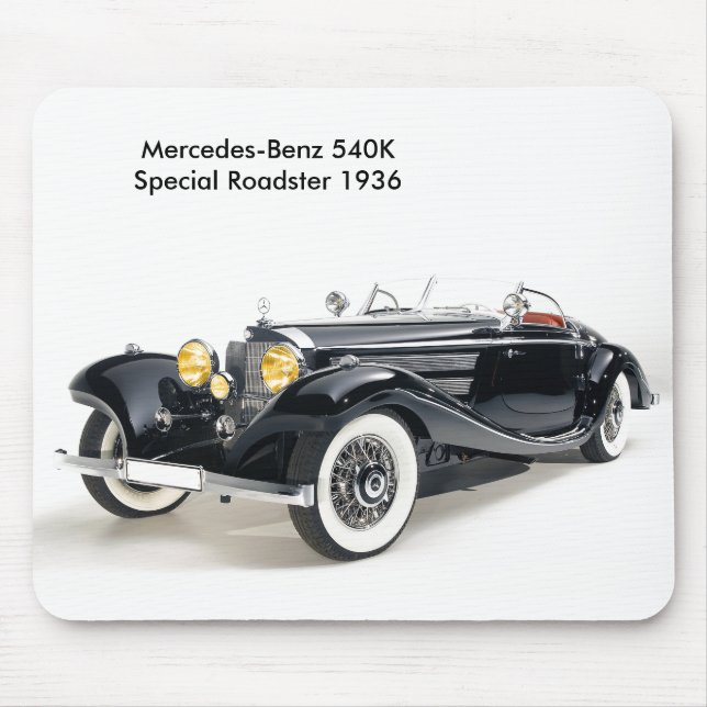 Imagem de carros clássicos para o Mouse pad (Frente)