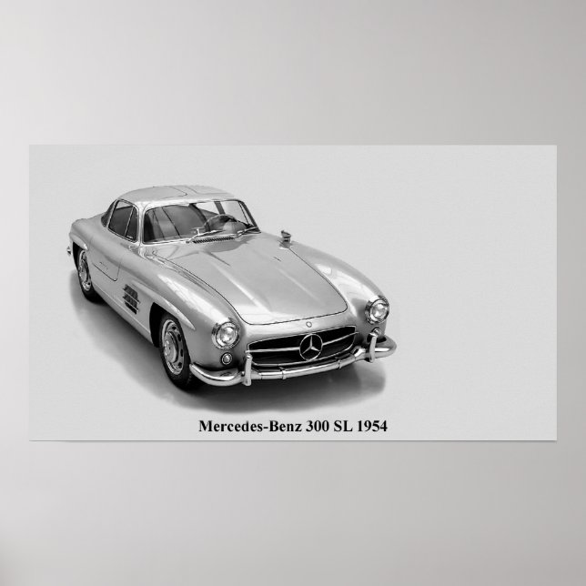 Imagem de Carros Clássicos para poster (Frente)