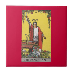 Imagem de cartão do tarot do mágico