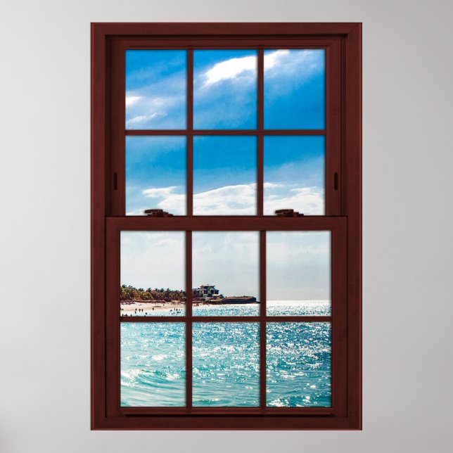 Imagem de Cherry Wood Poster (Frente)