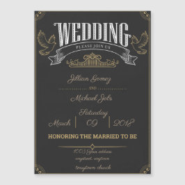 Imagem de convite para casamento, Personalize-me!