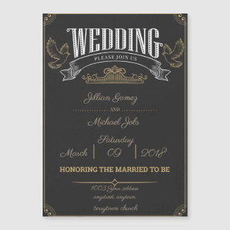 Imagem de convite para casamento, Personalize-me!