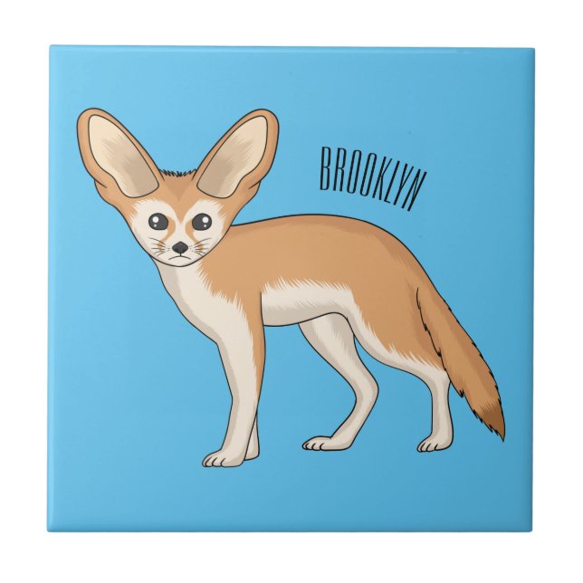 Imagem de desenho animado de fennec fox (Frente)