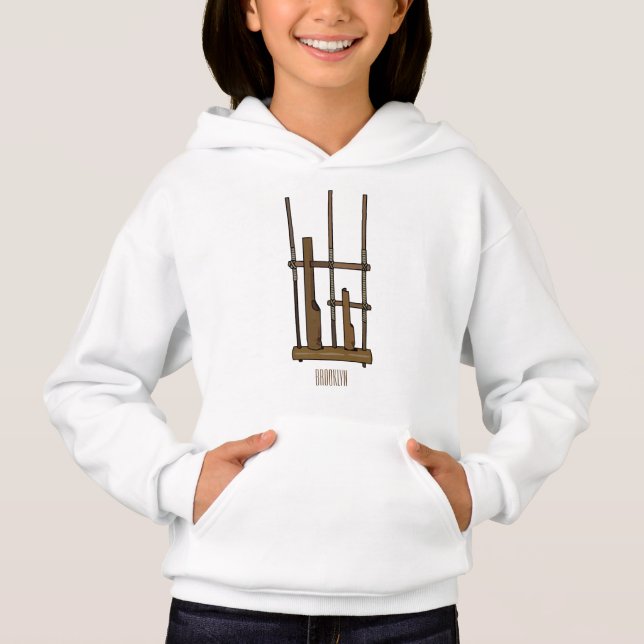 Imagem de desenhos angklung (Frente)