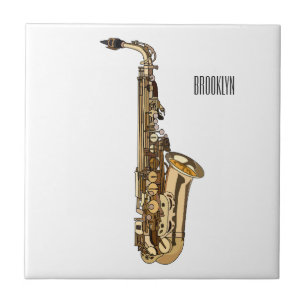 Imagem de desenhos saxofônicos