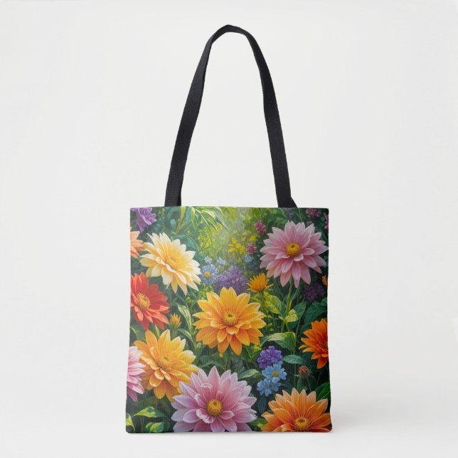 Imagem de Flor Nº 29, Série Floral, Bolsa Tote (Frente)