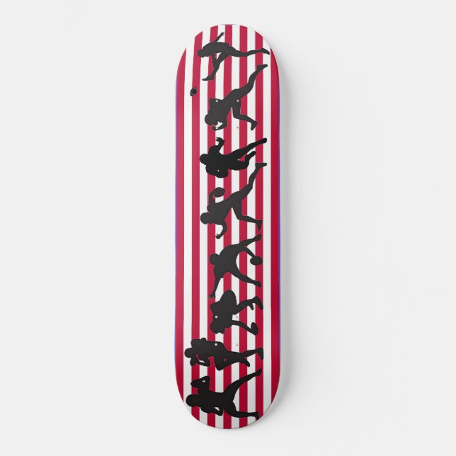 Imagem de futebol americano para skate (Frente)