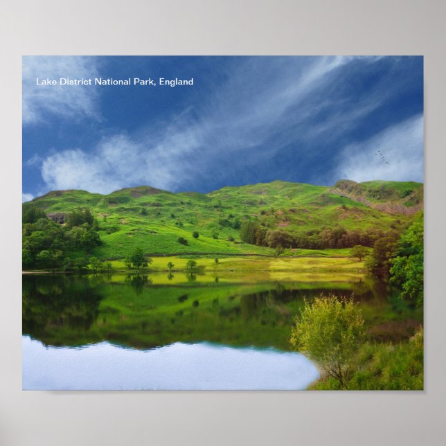 Imagem de Lake District para Poster (Frente)